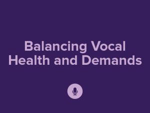 Vocal Health